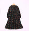 Black Georgette Maxi